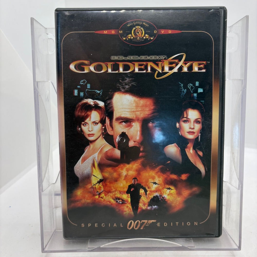 GoldenEye 007 Special Edition DVD Pierce Brosnan James Bond MGM Widescreen Movie